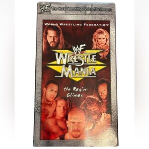 WWF WRESTLE MANIA World Wrestling Federation VHS the Ragin' Climax